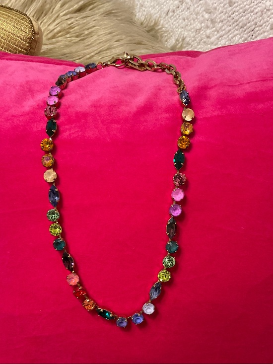 tova Jewelry - Tova multicolored Crystal Statement Necklace - Women Jewelry